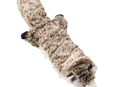 Skinneeez Extreme Quilted Dog Toy Raccoon Gray 1ea 14 in Online Hot Sale