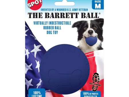 Spot Barrett Ball Dog Toy Blue 1ea 4 in, MD Online now