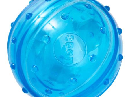 Spot Play Strong Scent-Station Ball Dog Toy Bacon Blue 1ea 2.75 in Online now