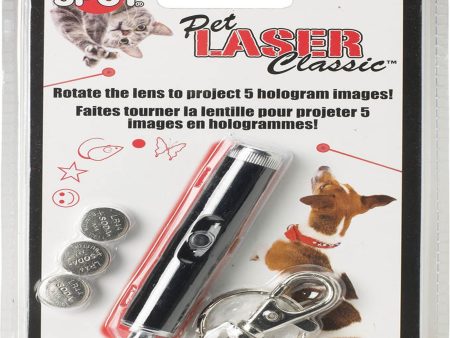 Spot Laser Classic 5-in-1 Dog Toy Silver 1ea One Size on Sale