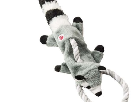 Skinneeez Tugs Dog Toy Forest Raccoon Multi-Color 1ea 14 in Online now