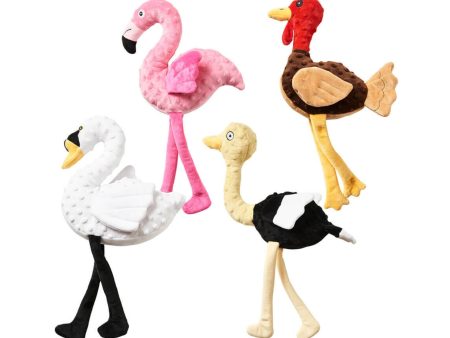 Earth Dog Toy Birds, Assorted, 1ea 18 in Supply