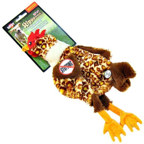 Skinneeez Barnyard Series Dog Toy Chicken Multi-Color 1ea Mini Fashion