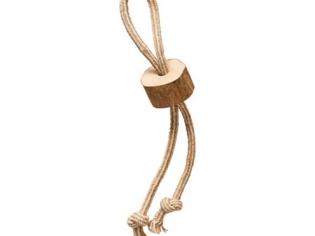 Spot Coffee Wood Dog Chew Toy w Rope 1ea 18 in Online Hot Sale