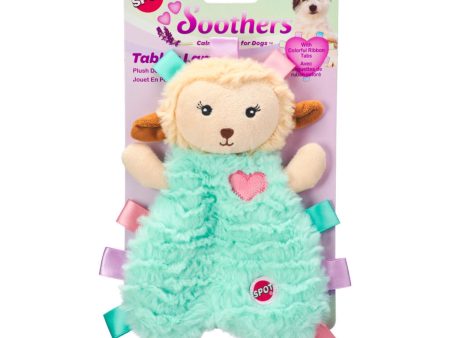 Spot Soothers Tabbie Lambie Dog Toy Assorted, 1ea 12 in Fashion