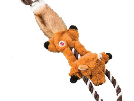 Skinneeez Tugs Dog Toy Forest Fox Multi-Color 1ea 14 in For Sale