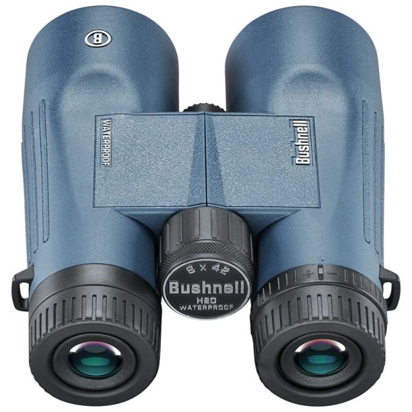 Bushnell 8x42mm H2O Binocular - Dark Blue Roof WP FP Twist Up Eyecups [158042R] Sale