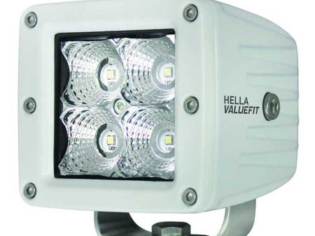 Hella Marine Value Fit LED 4 Cube Flood Light - White [357204041] For Cheap