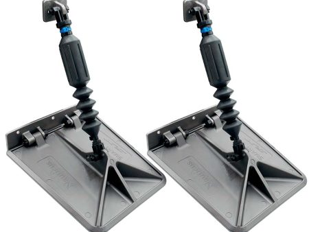 Nauticus SX 9.5 x 10 Smart Tabs 16-18 Boats w 60lb Actuators - 60-150HP - Gunmetal Grey [SXG9510-60] Fashion