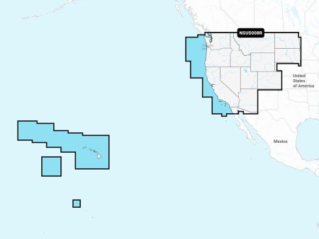 Garmin Navionics+ NSUS008R U.S. West [010-C1292-20] Online Hot Sale