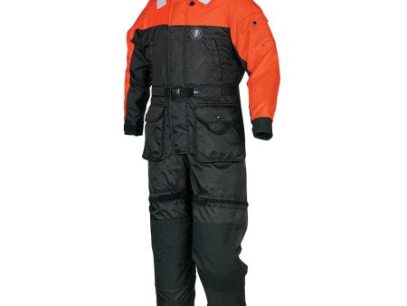 Mustang Deluxe Anti-Exposure Coverall  Work Suit - Orange Black - XL [MS2175-33-XL-206] Cheap