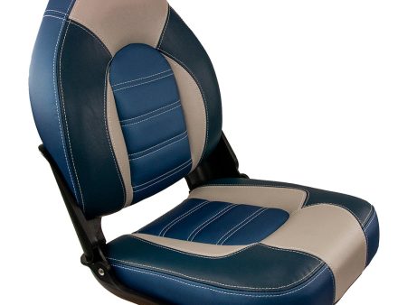 Springfield Skipper Premium HB Folding Seat - Blue Grey [1061069-B] Online