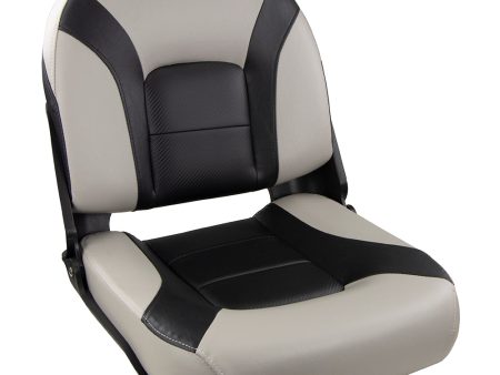 Springfield Skipper Premium LB Folding Seat - Grey Black [1061077-1] Online Sale