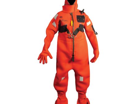 Mustang Neoprene Cold Water Immersion Suit w Harness - Red - Child [MIS210HR-4-0-209] For Discount