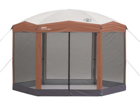 Coleman Shelter 12 x 10 Back Home Screened Sun Shelter w Instant Setup [2000037313] Sale