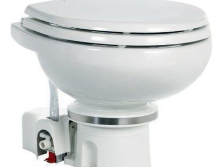 Dometic MasterFlush 7120 White Electric Macerating Toilet w Orbit Base - Fresh Water [9108824451] For Sale