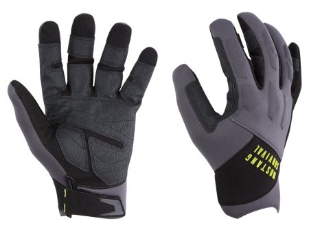 Mustang EP 3250 Full Finger Gloves - Grey Black - XS [MA600502-262-XS-267] Online Sale