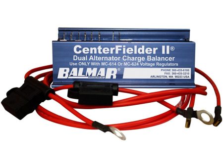 Balmar Centerfielder II 12 24V w Wires - 2 Engines, 1 Bank [CFII-12 24] Fashion