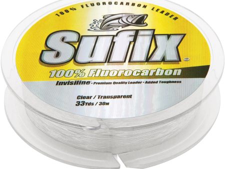 Sufix 100% Fluorocarbon Invisiline Leader - 100lb - 33yds [683-100] Discount