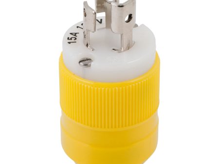 Marinco Locking Plug - 15A, 125V - Yellow [4721CR] For Discount