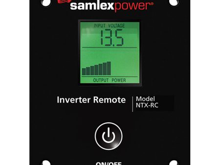 Samlex NTX-RC Remote Control w LCD Screen f NTX Inverters [NTX-RC] Online Hot Sale