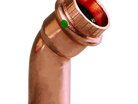 Viega ProPress 1-1 2  - 45 Copper Elbow - Street Press Connection - Smart Connect Technology [77068] Online now