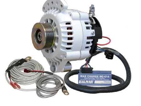 Balmar 621 Series 120A Kit w MC-614 Regulator, T-Sensor, K6 Pulley, Single Foot  Mounting Hardware [621-VUP-MC-120-K6] Fashion