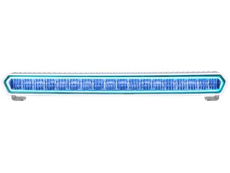 RIGID Industries SR-L Series Marine 20  White LED Lightbar - White Light w Blue Halo [62001] Online now