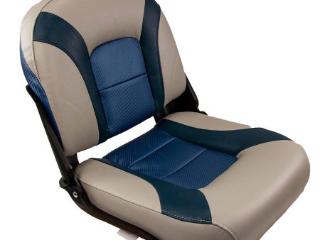 Springfield Skipper Premium LB Folding Seat - Blue Grey [1061079-1] Fashion