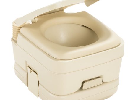 Dometic 962 Portable Toilet - 2.5 Gallon - Parchment [301096202] For Cheap