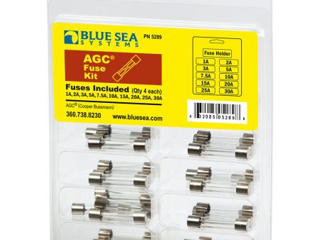 Blue Sea 5289 AGC Fuse Kit - 41-Piece [5289] Discount