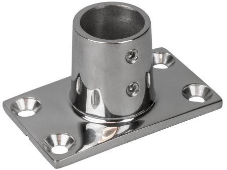 Sea-Dog Rail Base Fitting Rectangular Base 90 316 Stainless Steel - 1-7 8  x 3-3 16  - 1  OD [281901-1] Supply