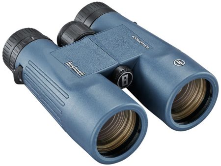 Bushnell 10x42mm H2O Binocular - Dark Blue Roof WP FP Twist Up Eyecups [150142R] Hot on Sale