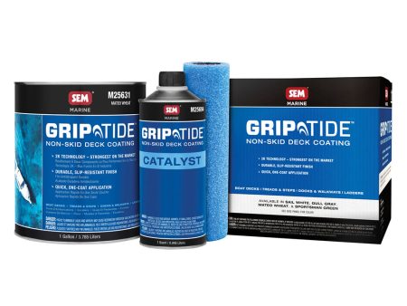 SEM GripTide Non-Skid Deck Coating Kit - Mateo Wheat [M25630] For Cheap