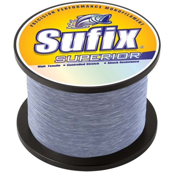 Sufix Superior Smoke Blue Monofilament - 10lb - 1495 yds [634-110] Sale