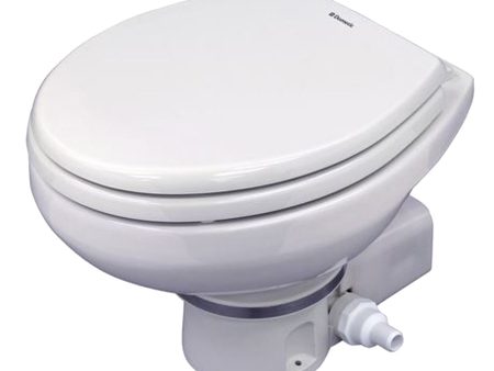 Dometic MasterFlush 7160 White Electric Macerating Toilet w Orbit Base - 24V - Raw Water [9108832318] For Cheap