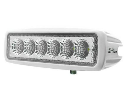 Hella Marine Value Fit Mini 6 LED Flood Light Bar - White [357203051] Online now