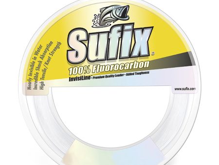 Sufix 100% Fluorocarbon Invisiline Leader - 60lb - 110yds [682-060] Sale