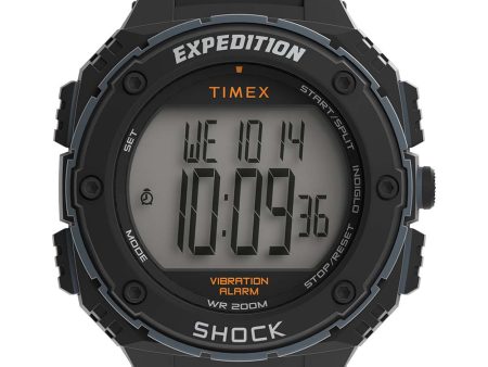 Timex Expedition Shock - Black Orange [TW4B24000] Discount