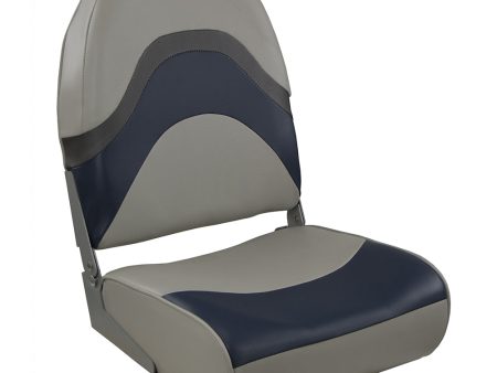 Springfield Premium Wave Folding Seat - Grey Blue w Meteor Stripe [1062031] Sale