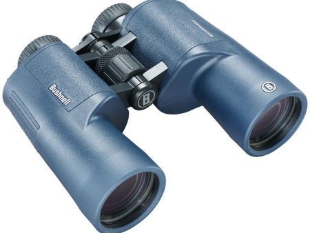 Bushnell 7x50mm H2O Binocular - Dark Blue Porro WP FP Twist Up Eyecups [157050R] Online Sale