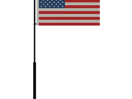 Mate Series Flag Pole - 72  w USA Flag [FP72USA] Online Sale