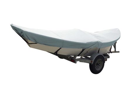 Carver Poly-Flex II Styled-to-Fit Boat Cover f 16 Drift Boats - Grey [74300F-10] Online now