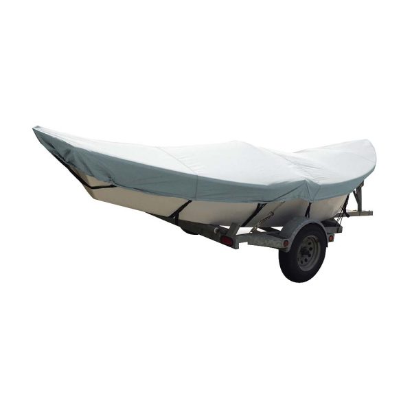 Carver Poly-Flex II Styled-to-Fit Boat Cover f 16 Drift Boats - Grey [74300F-10] Online now