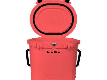 LAKA Coolers 20 Qt Cooler - Coral [1062] Online Sale