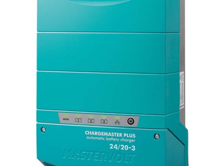 Mastervolt ChargeMaster Plus 24V, 20A, 3-Bank Battery Charger [44320205] For Sale