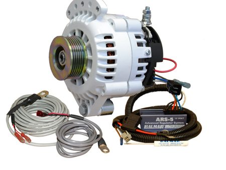 Balmar Alternator 120 Amp 12V Single Foot ARS Regulator Temp Sensor Single K6 Pulley [621-VUP-120-K6] For Cheap