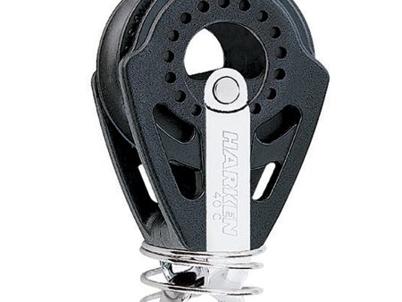 Harken 40mm Carbo Block w Spring  Eyestrap [2652] Online