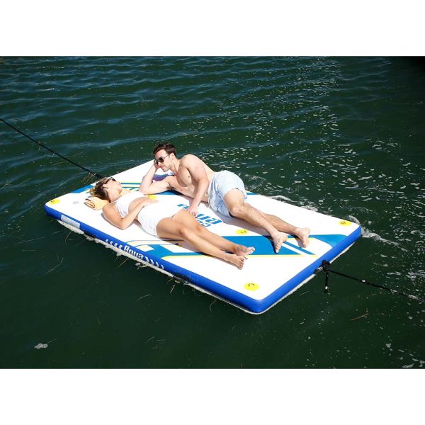 Aqua Leisure 8 x 5 Inflatable Deck - Drop Stitch [APR20923] Supply