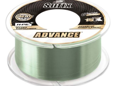 Sufix Advance Monofilament - 12lb - Low-Vis Green - 330 yds [604-112G] For Cheap